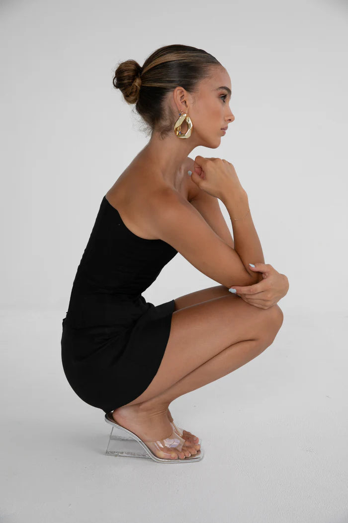 HNTR The Label Aura Linen Set | Black