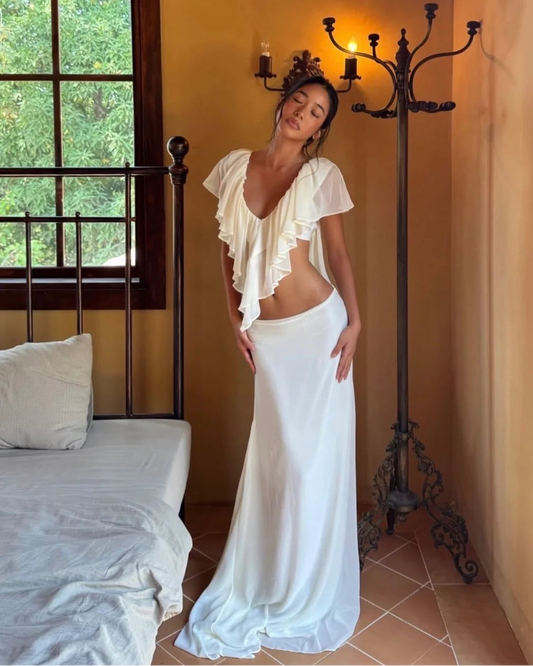 Ance Gria Clover Set | Ivory
