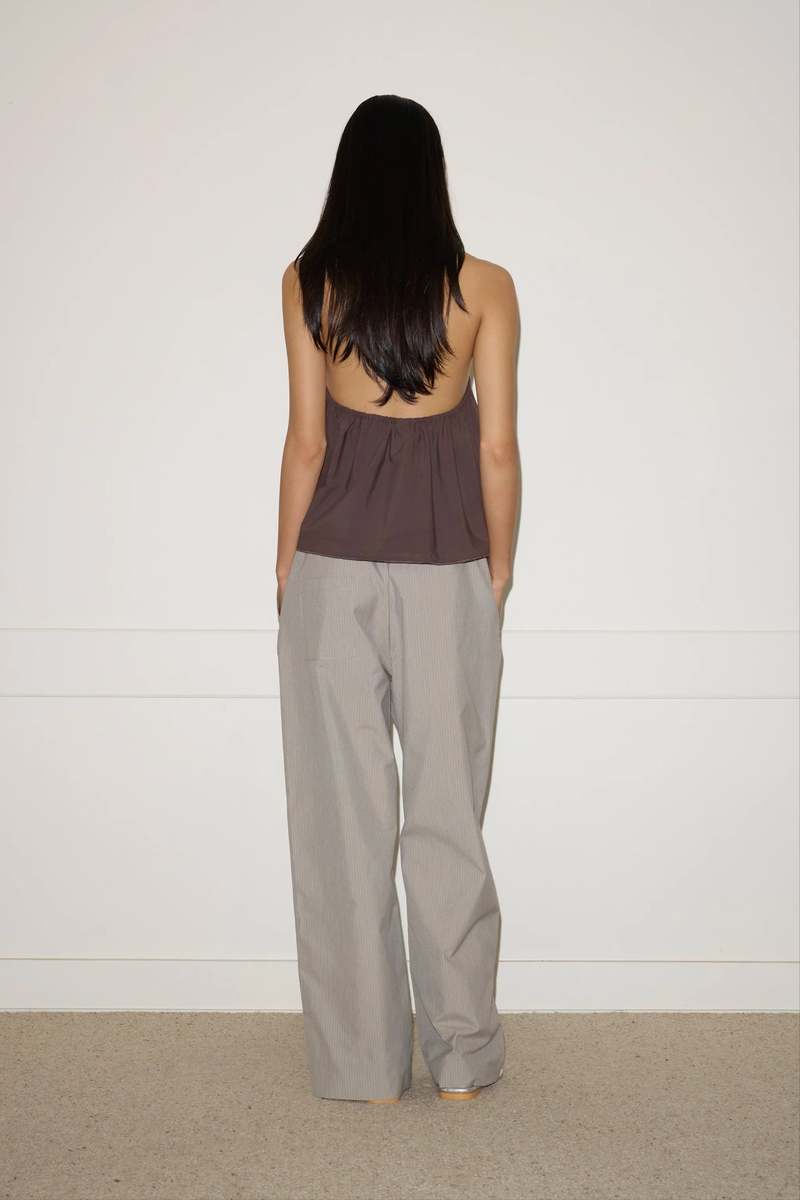 Deiji Studios Napkin Top | Chocolate