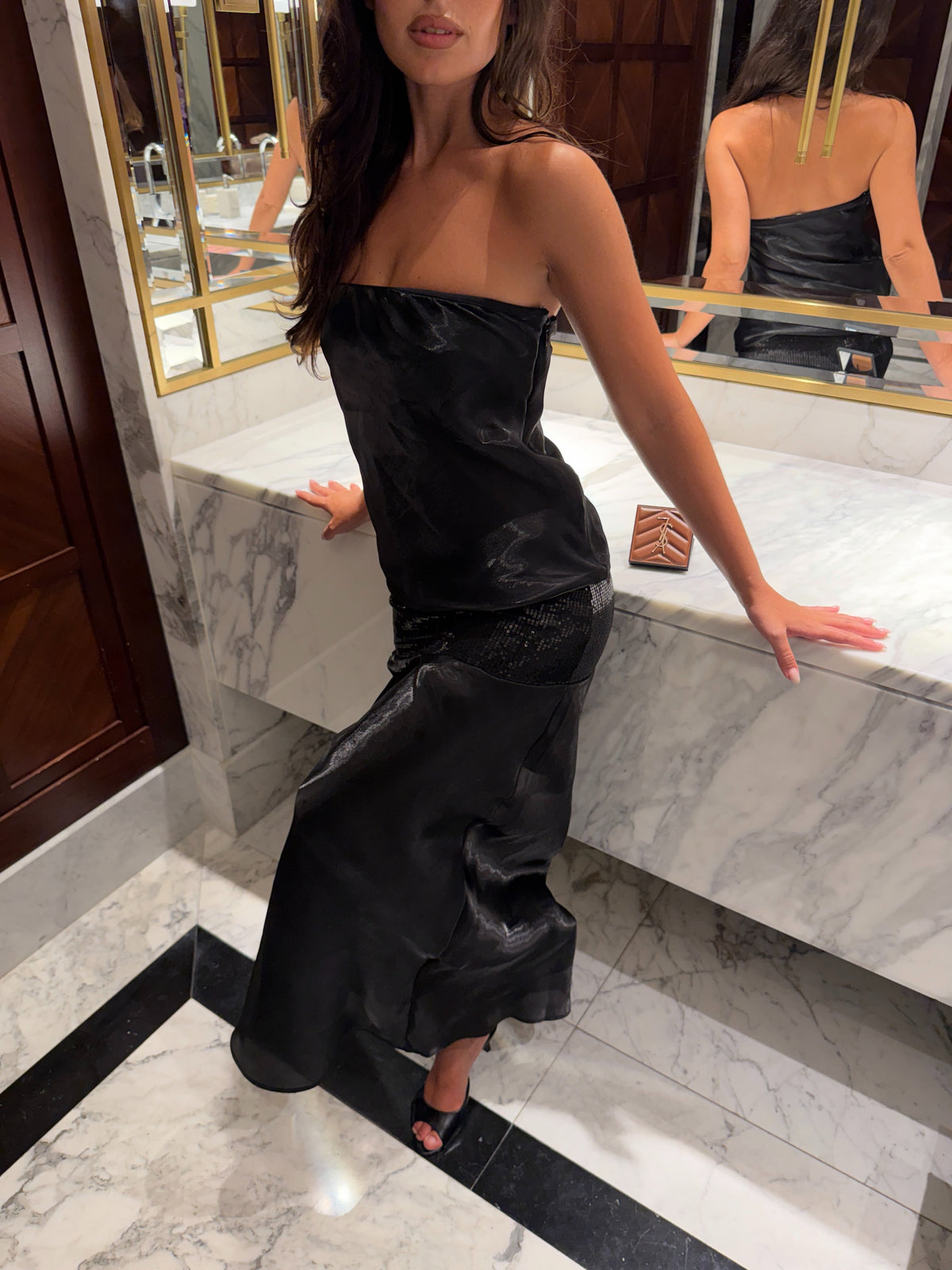 Mode Mischief Melt Maxi | Liquorice