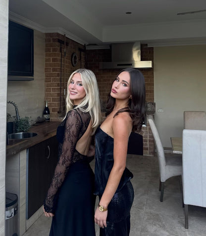 Mode Mischief Melt Maxi | Liquorice