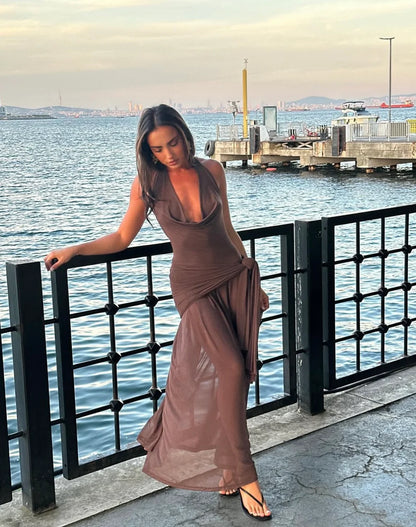 Lulu Souza Yosei Dress | Brown