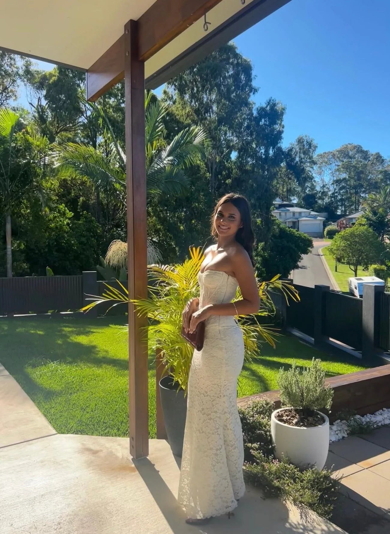 House of CB Solaine Maxi | Ivory