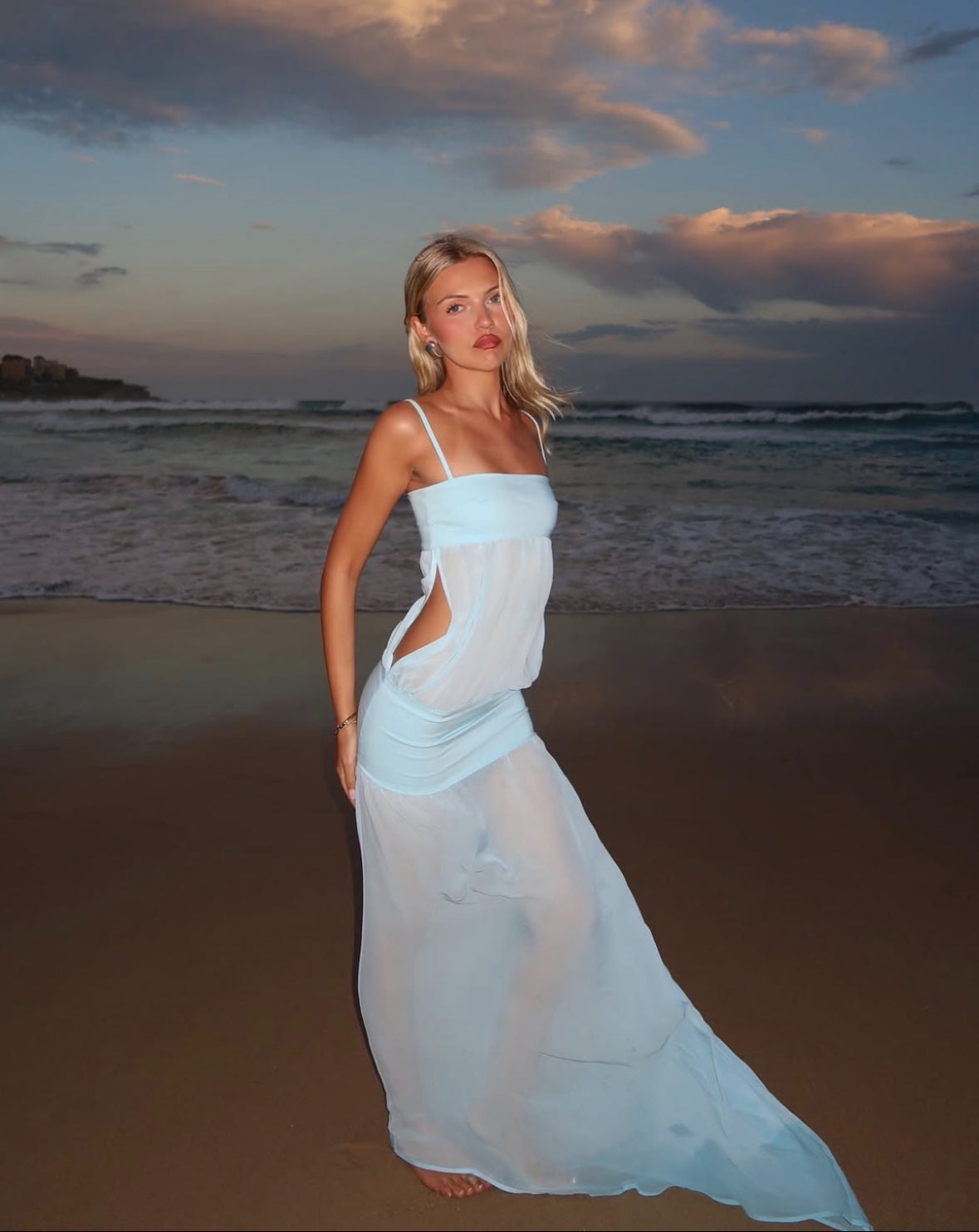 Ance Gria Romeo Gown | Aqua