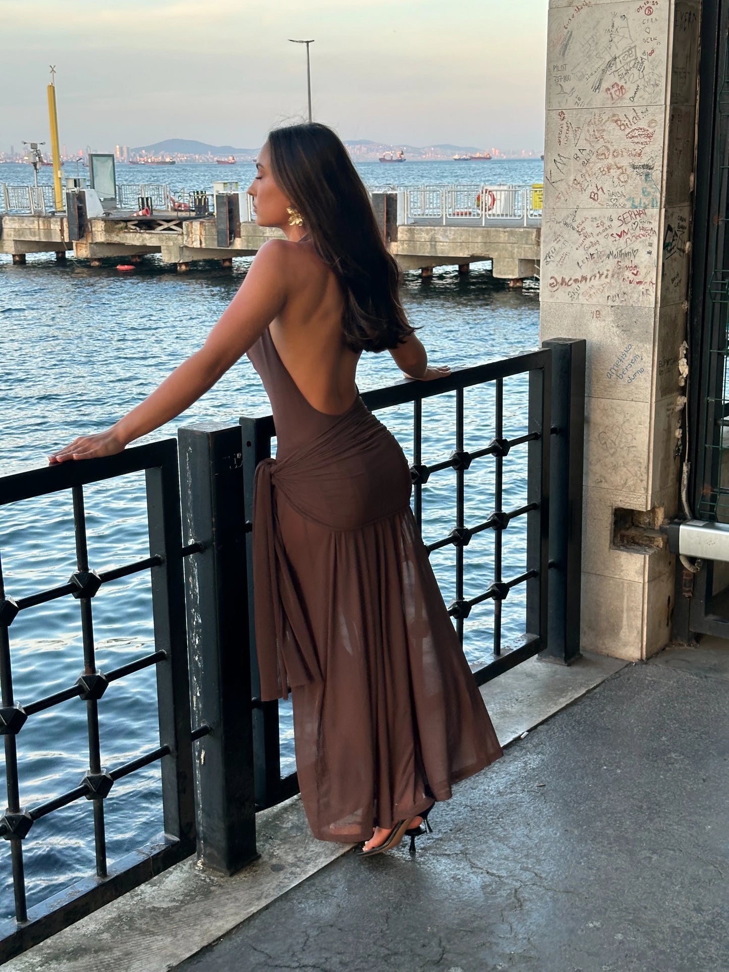 Lulu Souza Yosei Dress | Brown