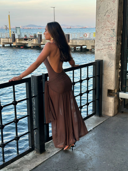 Lulu Souza Yosei Dress | Brown