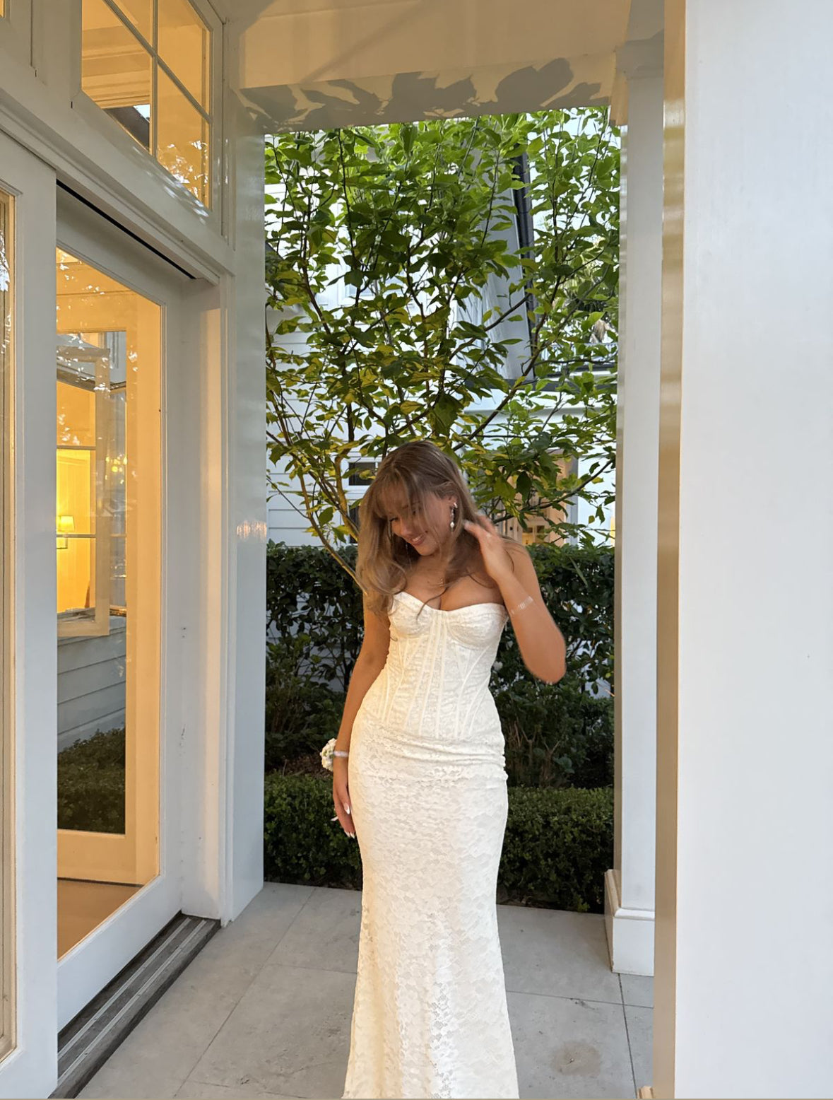 House of CB Solaine Maxi | Ivory