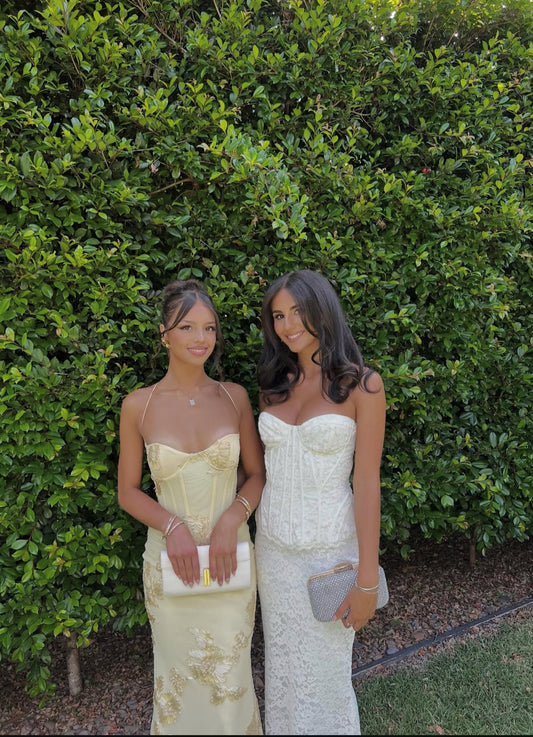 House of CB Solaine Maxi | Ivory