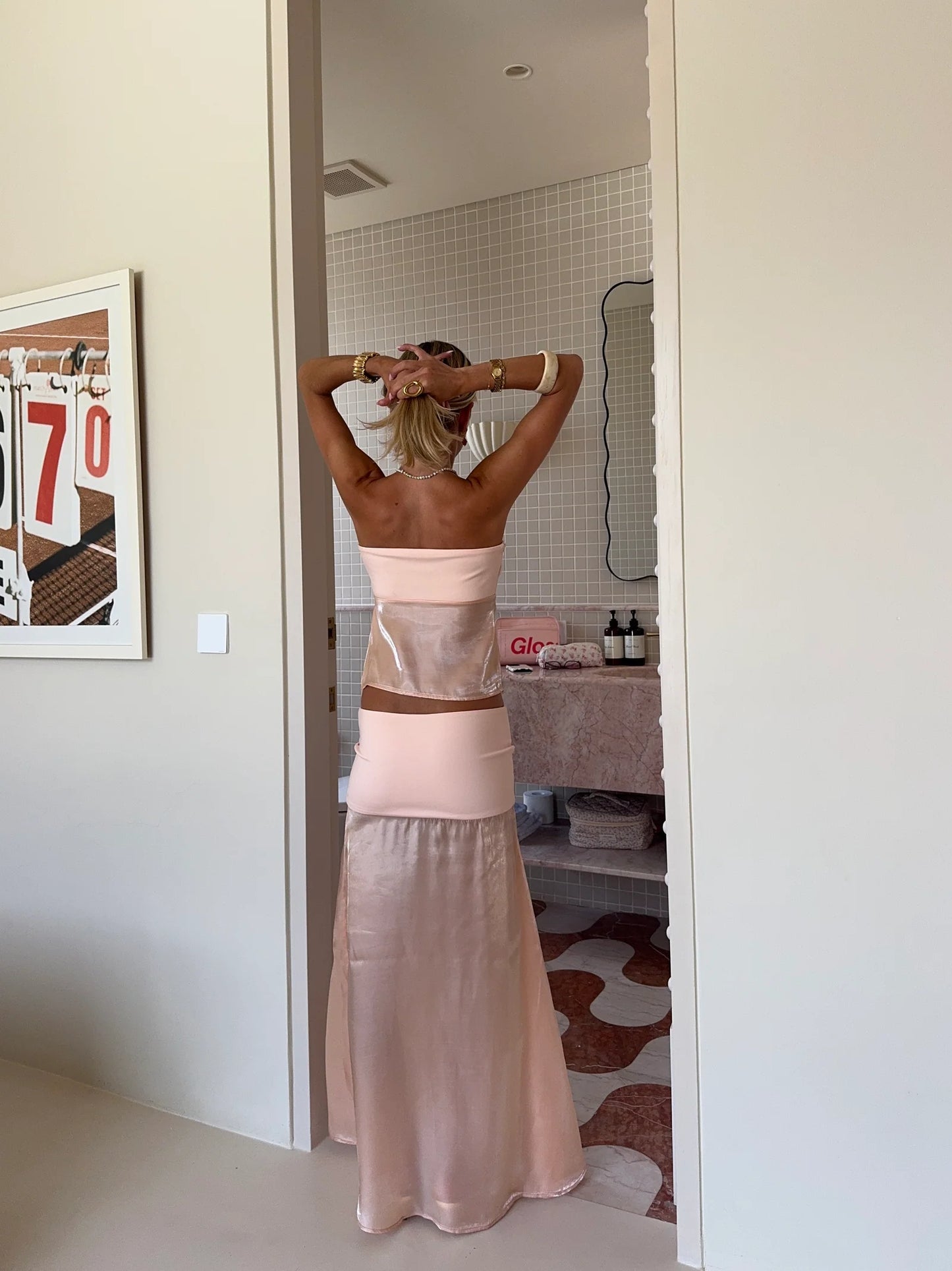 Desero Jacare Mallorca Set | Orange