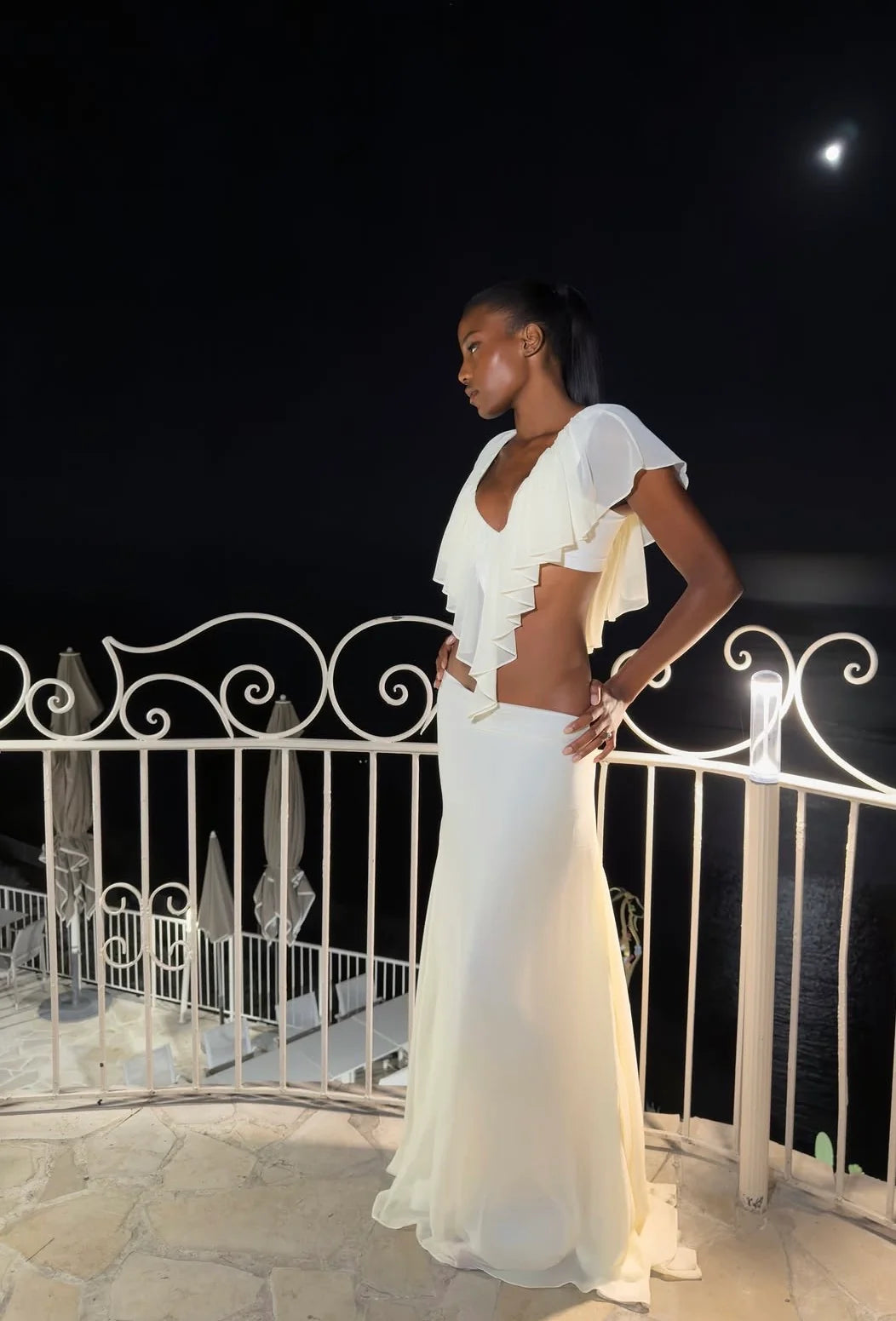Ance Gria Clover Set | Ivory