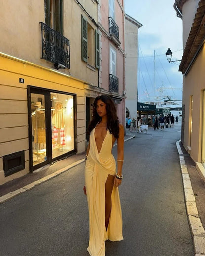 Natalie Rolt Winona Gown | Lemon