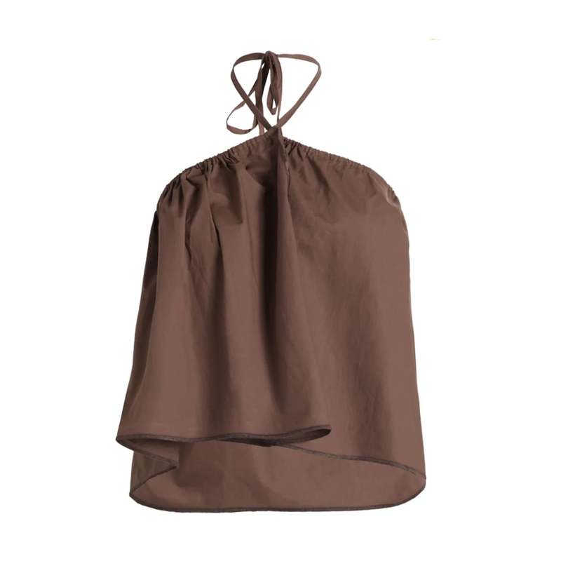 Deiji Studios Napkin Top | Chocolate