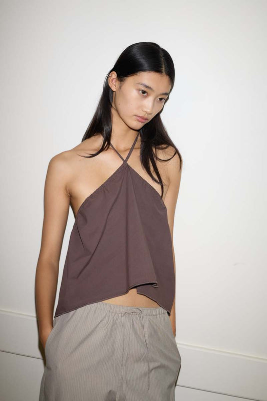 Deiji Studios Napkin Top | Chocolate