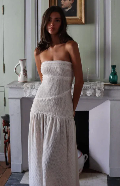 Fait Par Foutch Collete Dress | Ivory