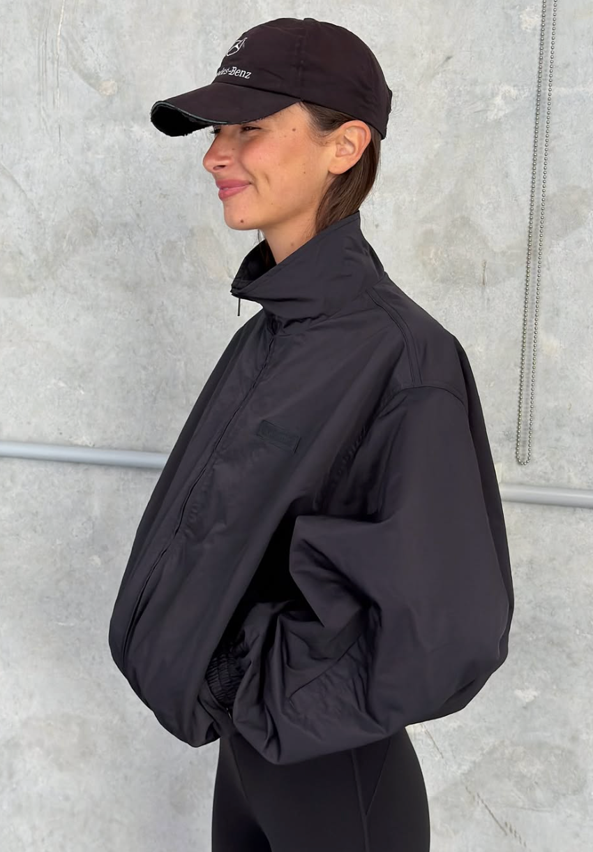 Mr Winston Everyday Spray Jacket | Black