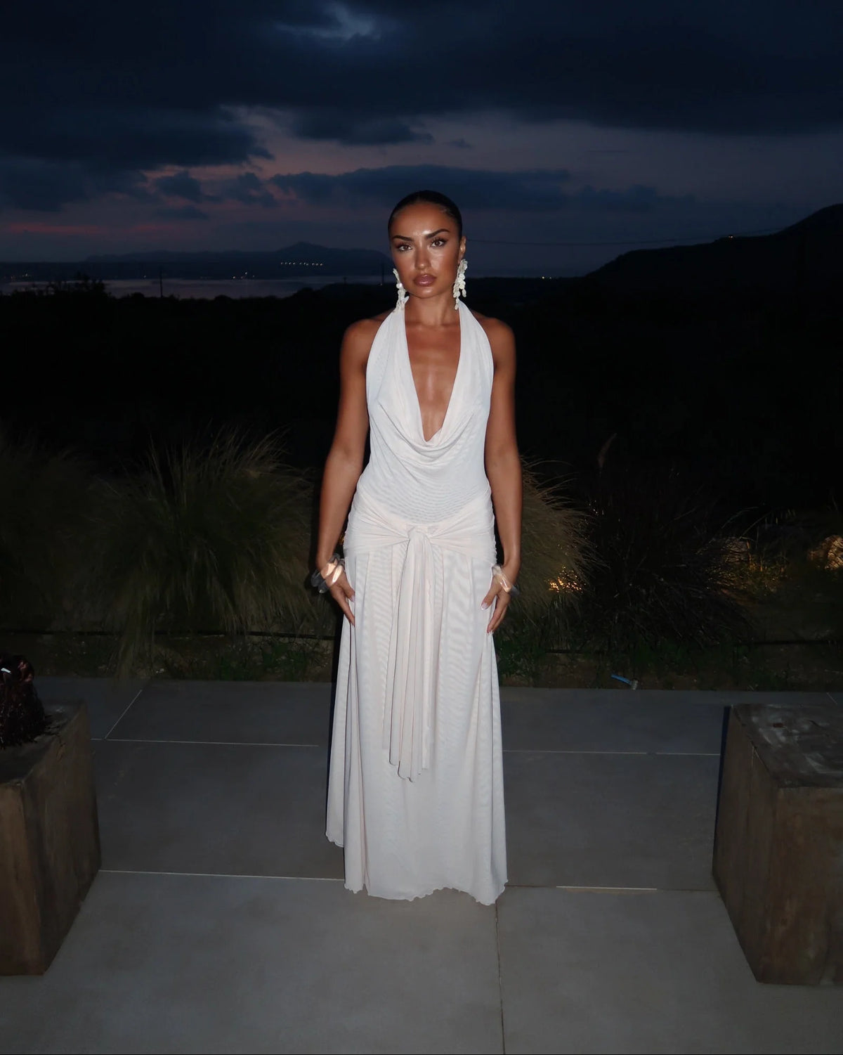 Lulu Souza Yōsei Dress | Blushed Ivory