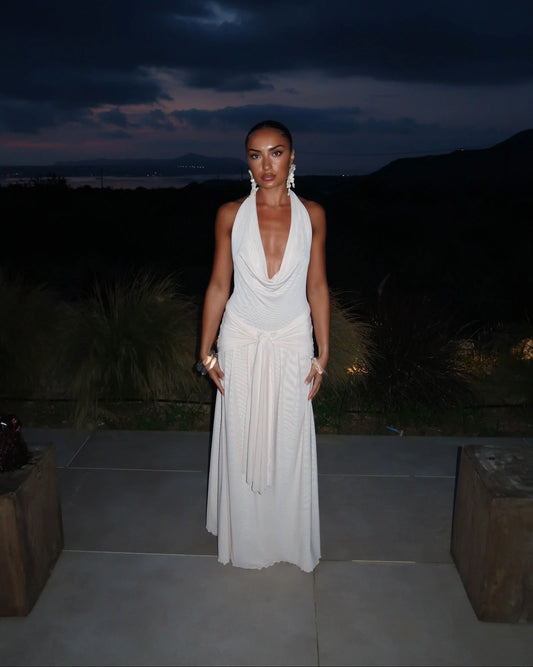Lulu Souza Yōsei Dress | Blushed Ivory