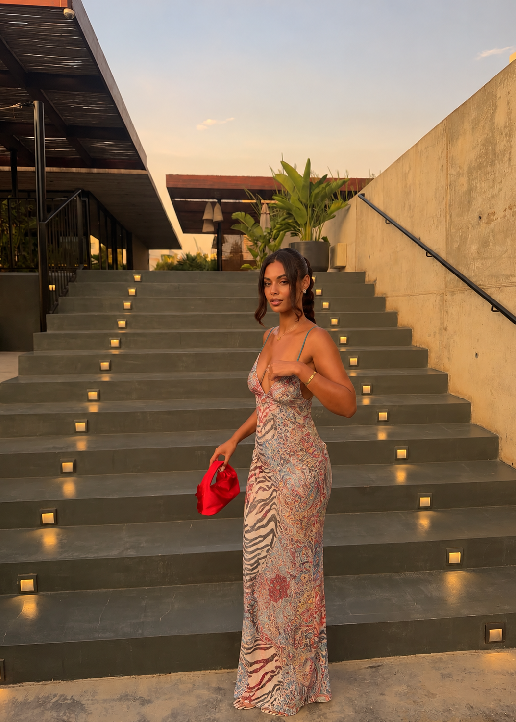 Romy Dress | Gilded Paisley