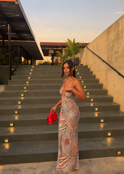 Romy Dress | Gilded Paisley