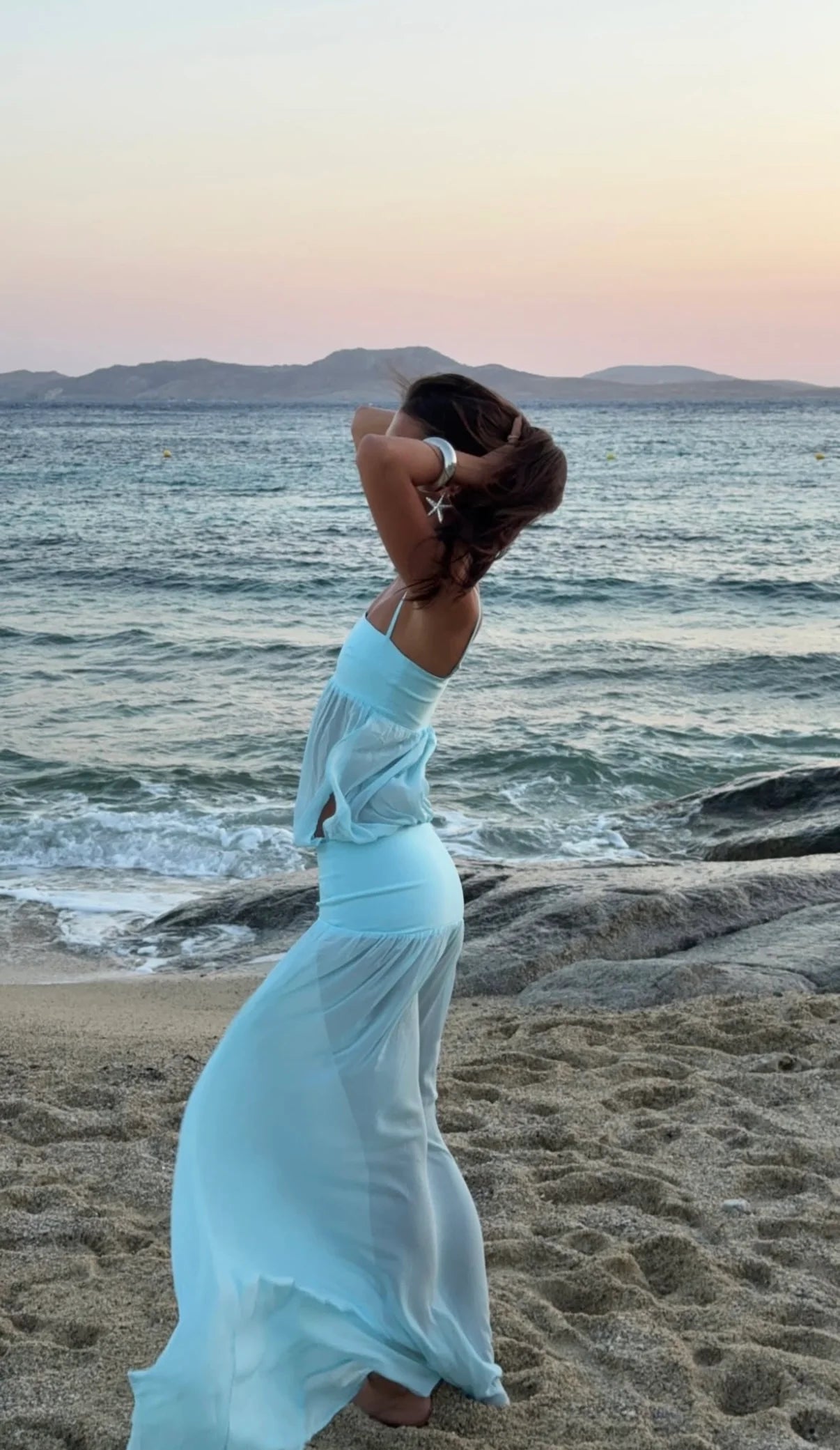 Ance Gria Romeo Gown | Aqua